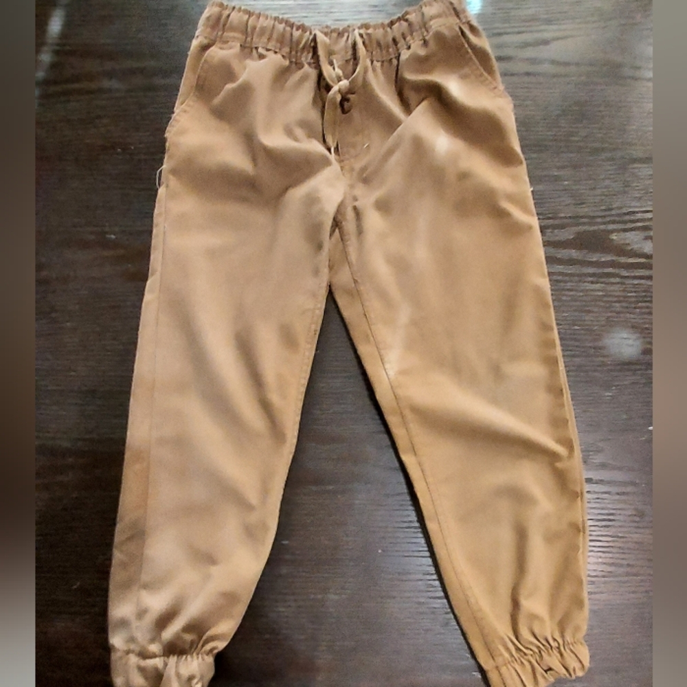 Retrostitch  Kids Casual Tan Bottoms